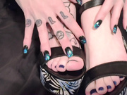 If You Like Feet, Watch This Video! Amazing Footjob Cute Toes + Cumshot 1080P