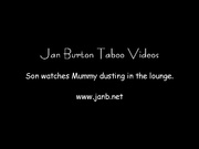 Jan Burton - Son Watches Mummy Dusting The House