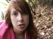 Gingerlovex - Redhead Foot Fetish Joi In The Woods