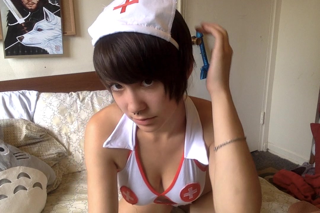 pupperbot naughty nurse blowjob pov and orgasm - Camvideos.tv